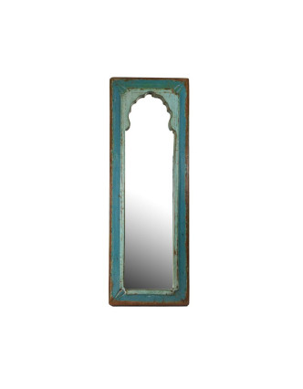 Zrcadlo v rámu z antik dřeva, 24x67x3cm