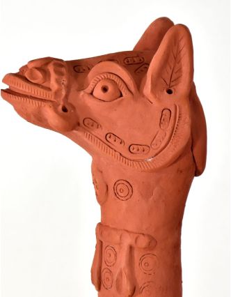 Keramická socha velblouda, 55x75cm