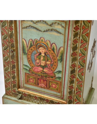 Skříňka v tibetském stylu z mangového dřeva, 54x30x76cm
