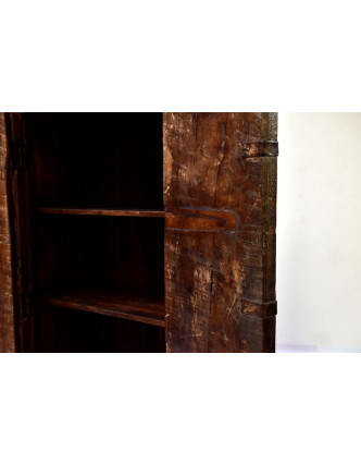 Skříň z mangového dřeva, staré teakové dveře, 92x50x177cm