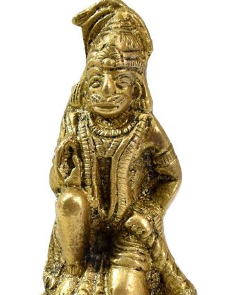 Hanuman, mosazná soška, 7cm