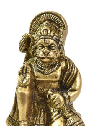 Hanuman, mosazná soška, 6cm