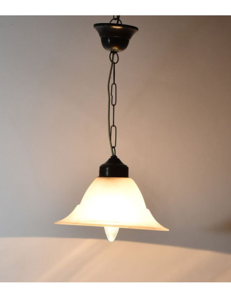 Skleněná lampa , 23x13cm