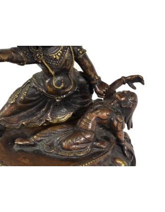 Bhimsen, kovová soška, 18 cm, mosaz