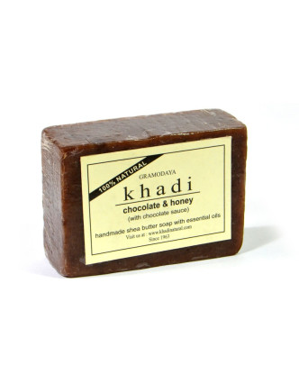 Ručně vyráběné mýdlo s esenciálními oleji, Chocolate and Honey, 100g
