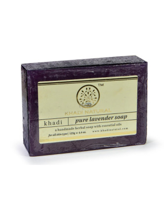 Ručně vyráběné mýdlo s esenciálními oleji, Lavender, 125g