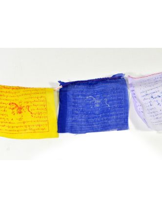 Modlitební praporky, 10x8cm, 10x prap., barevný tisk, polyester