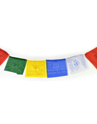 Modlitební praporky, 18x15cm, 10x prap., barevný tisk, polyester