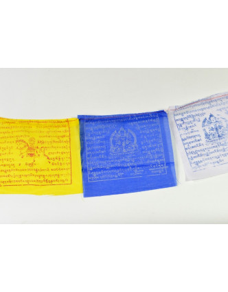 Modlitební praporky, 18x15cm, 10x prap., barevný tisk, polyester