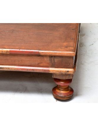 Čajový stolek z teakového dřeva, 58x58x19cm