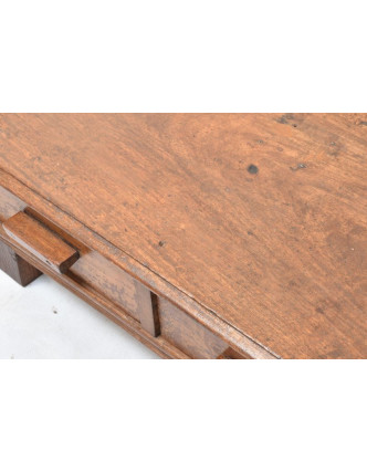 Nízký stolek z teakového dřeva, 61x37x22cm