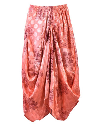 Balonová sukně s potiskem, růžová