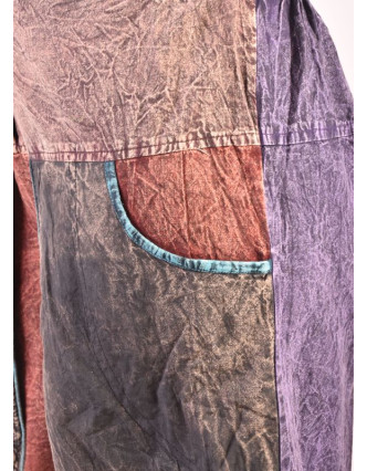Unisex balonové kalhoty s kapsami, stonewashed design
