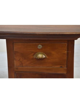 Psací stůl z teakového dřeva, 152x68x80cm