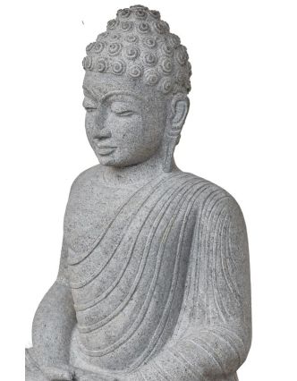 Kamenná socha, Buddha Amitábha, žula, 75cm