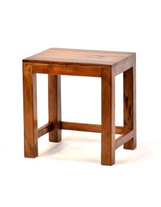 Stolička z palisandrového dřeva, 35x28x37cm