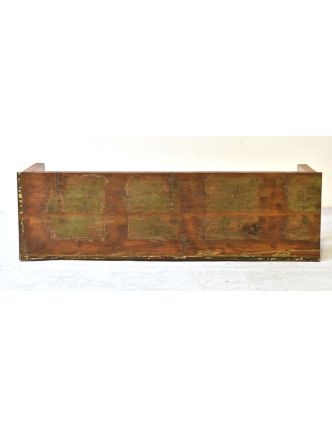 Konzolový stolek/lavice ze starého teakového dřeva, 164x48x46cm