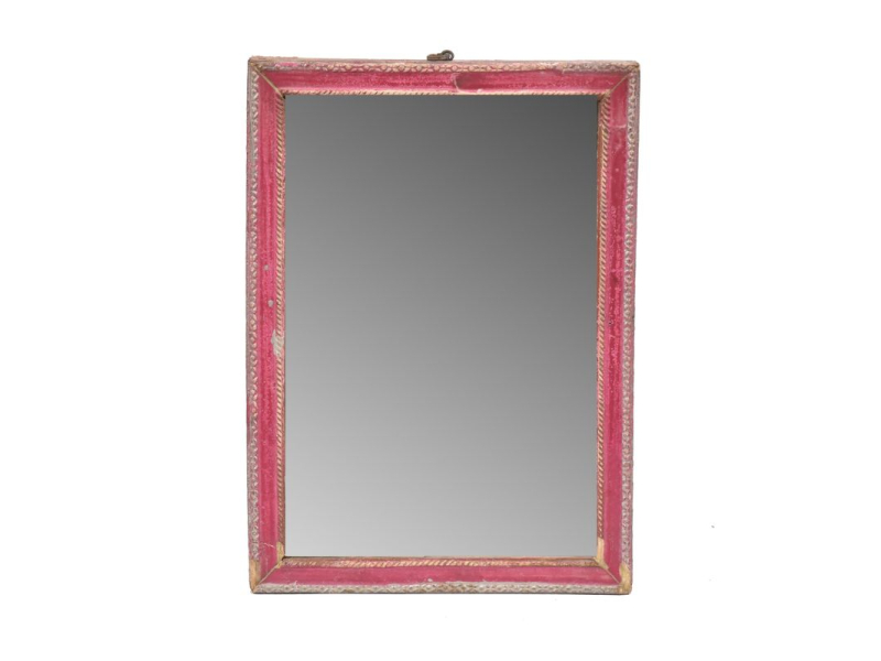 Zrcadlo ve starém rámečku, 20x27cm