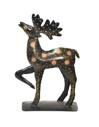 Soška jelena, ručně malovaná, 14x7x25cm