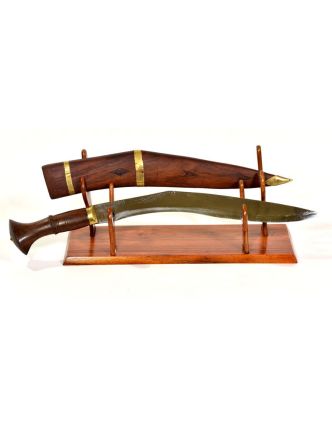 Khukri Sirupate 16", nůž 46cm, čepel 33cm, dřevěné pouzdro i rukojeť