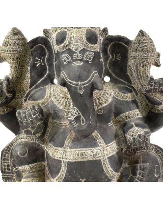 Soška Ganesha, v.cca 40cm, žula