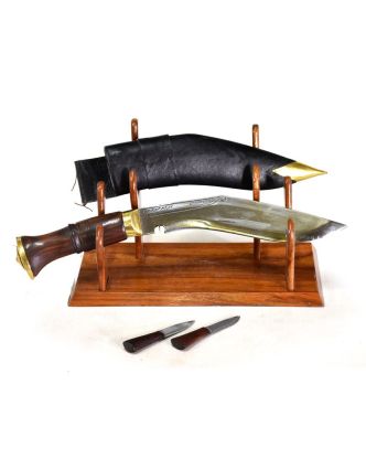 Khukri - Sirupate 8", dřevěná rukojeť, nůž 33cm, čepel 21cm