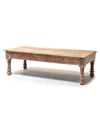 Konferenční stolek z teakového dřeva, 159x68x49cm