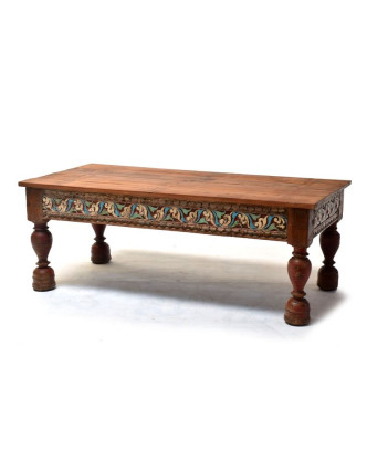 Konferenční stolek z teakového dřeva, 163x76x61cm