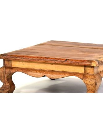 Čajový stolek z teakového dřeva, 45x45x19cm