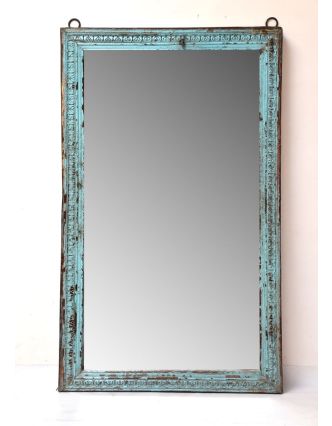 Zrcadlo v rámu z teakového dřeva, 105x9x176cm