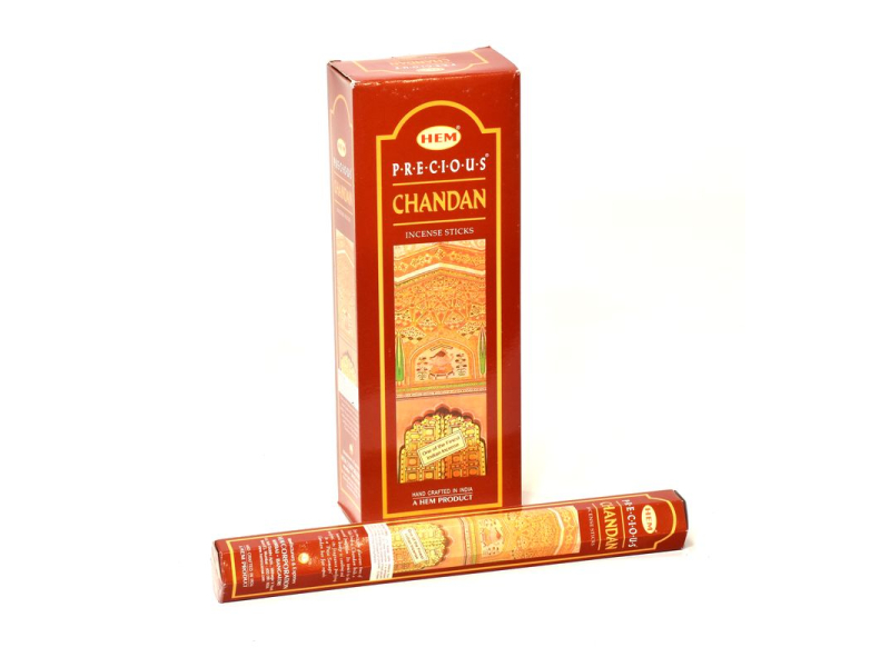 Indické vonné tyčinky Precious Chandan, HEM, 23cm, 20ks