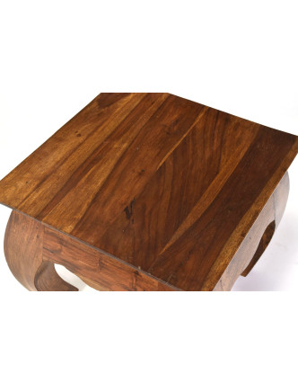 Stolička/stoleček z akáciového dřeva, 35x35x31cm