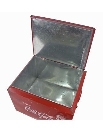 Plechová chladnička "Coca Cola", 45x37x39cm