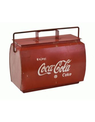 Plechová chladnička "Coca Cola", 43x23x40cm