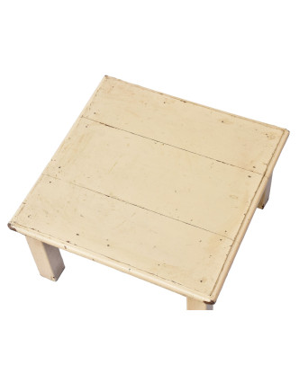 Čajový stolek z teakového dřeva, 40x40x21cm