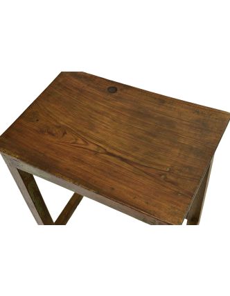 Stolička z teakového dřeva, 49x34x61cm