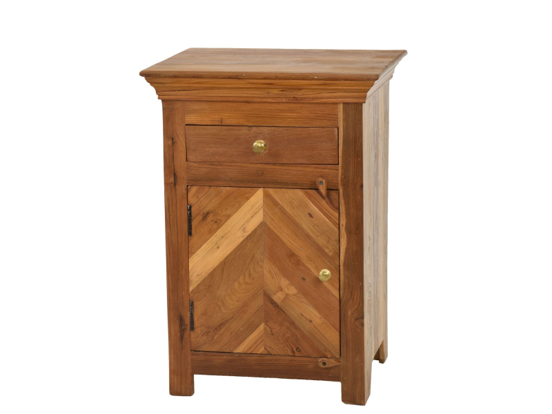 Noční stolek vyrobený z mangového dřeva, 50x40x70cm