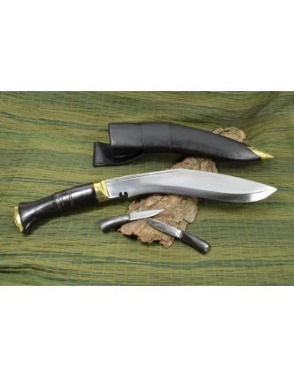 Khukri nůž, "Nepal Army", 9", rohovinová rukojeť, nůž 35cm, čepel 22cm