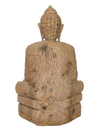 Pískovcová socha z Orissi, Buddha, 60x35x96cm