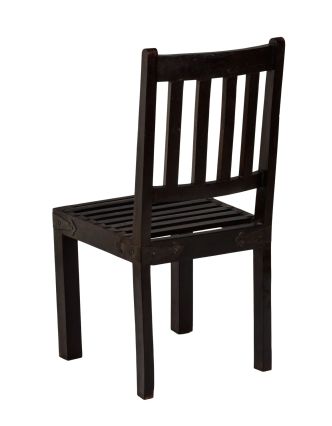 Dřevěná židle z palisandrového dřeva, 96x45x48cm