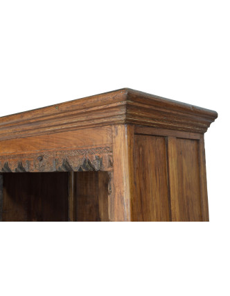 Knihovna z teakového dřeva, 80x50x185cm