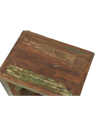 Noční stolek z teakového dřeva, 48x36x48cm