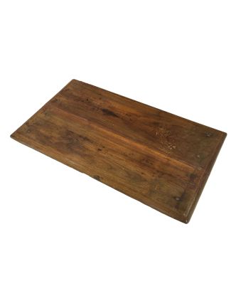 Čajový stolek z teakového dřeva, 69x40x7cm