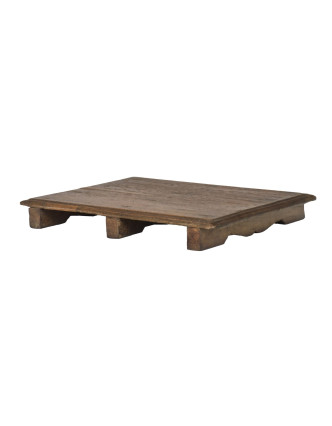 Čajový stolek z teakového dřeva, 53x41x6cm