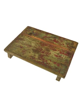 Čajový stolek z teakového dřeva, 50x35x9cm