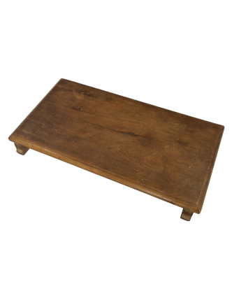 Čajový stolek z teakového dřeva, 56x29x7cm