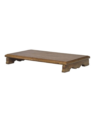 Čajový stolek z teakového dřeva, 56x29x7cm