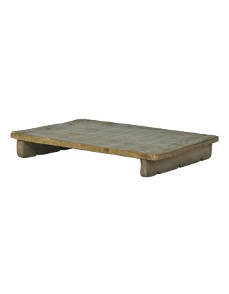 Čajový stolek z teakového dřeva, 50x32x7cm
