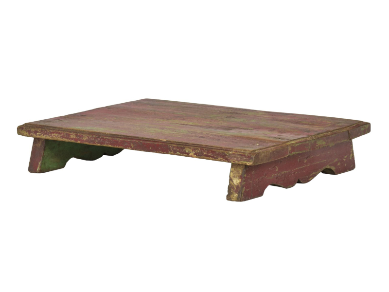 Čajový stolek z teakového dřeva, 50x35x8cm