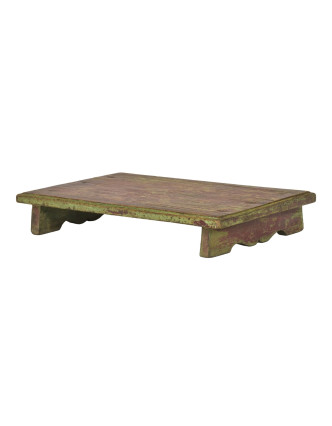 Čajový stolek z teakového dřeva, 50x34x8cm